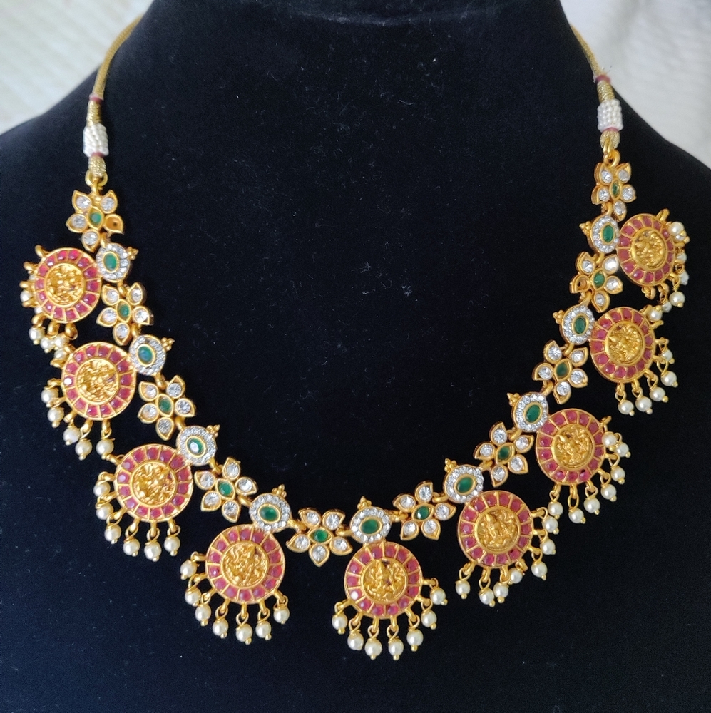 Gold plated jewel set brand new